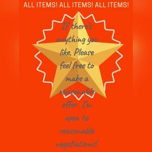 Open To Reasonable Offers/negotiations. NO LOBALL OFFERS